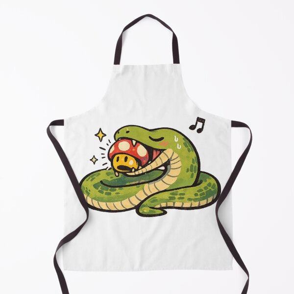 Item preview, Hungry Snake – Mushroom Power-Up designed and sold by NextNoob485.