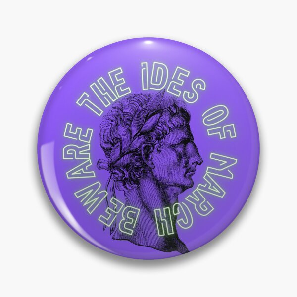 Item preview, Caesar Beware the Ides of March Purple designed and sold by AncHist101.