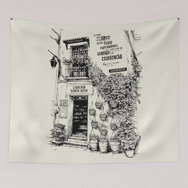 Item preview, Spanish Bookstore Santa Rosa designed and sold by Lidra Zehcnas.
