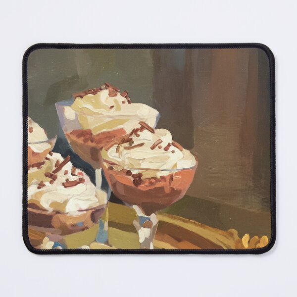 Item preview, Chocolate Mousse Dessert Art | French Patisserie Kitchen Wall Decor designed and sold by CARRAANN.