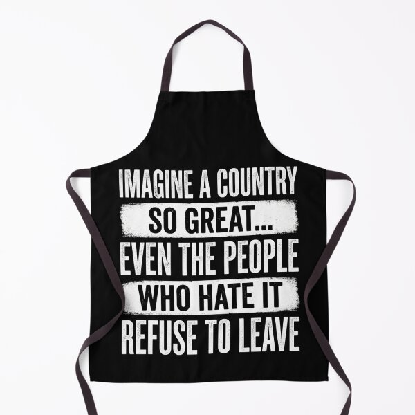 Item preview, Imagine A Country So Great Retro Distressed Quote designed and sold by axiksa10.