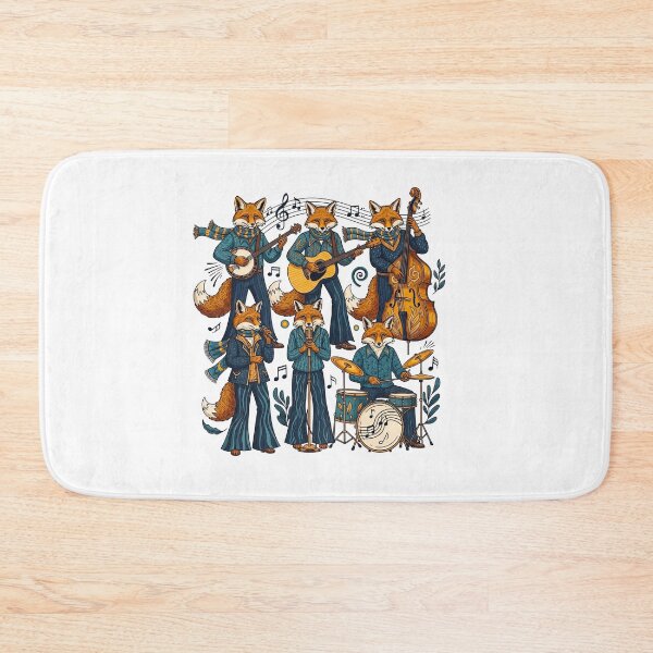 Item preview, Fox Folk Band Animal Musicians Forest  designed and sold by TeeARTHY.