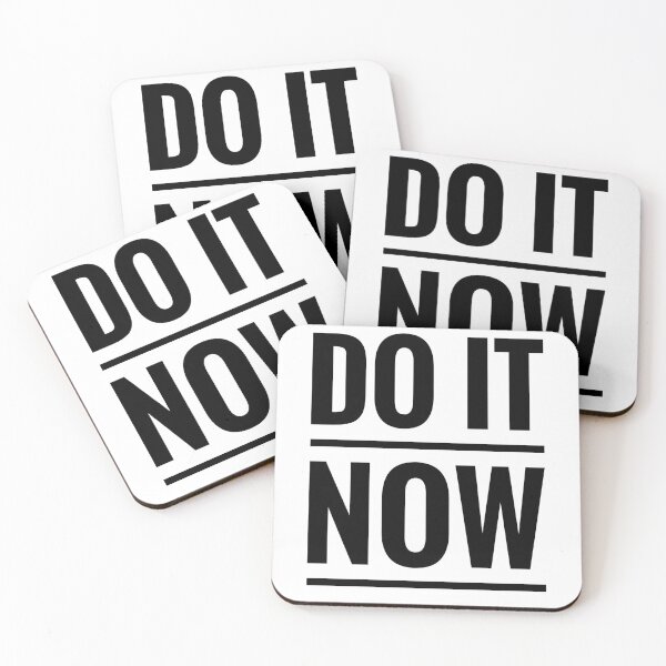 Item preview, Do It Now Motivational Quote T-Shirt | Minimalist Productivity Reminder | Inspiring Typography Design for Focus & Action designed and sold by AriusLT.