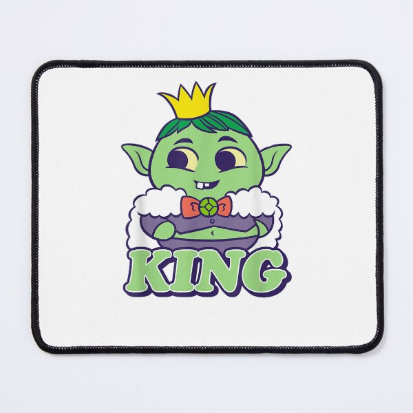 Item preview, Cute Goblin King - Kawaii Fantasy Monster designed and sold by Creative Spark.