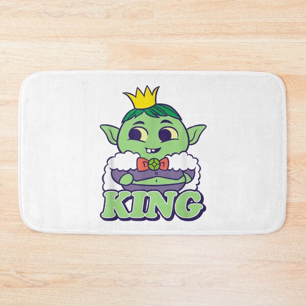 Item preview, Cute Goblin King - Kawaii Fantasy Monster designed and sold by Creative Spark.