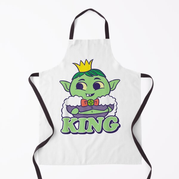 Item preview, Cute Goblin King - Kawaii Fantasy Monster designed and sold by Creative Spark.