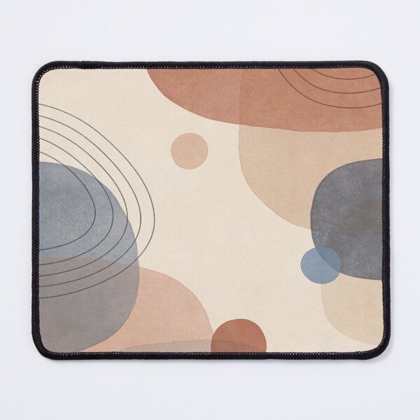 Item preview, Contemporary abstraction "Contours of Silence". Stone circles . designed and sold by BoomPoster.