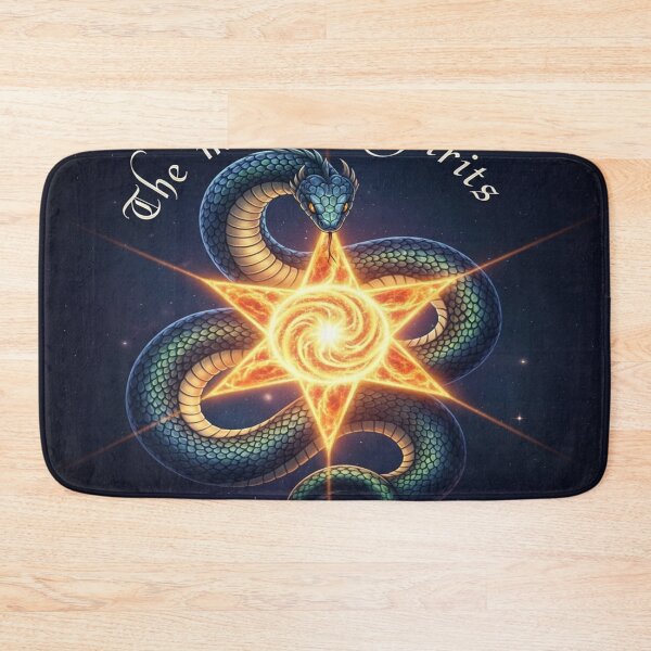 Item preview, The Mask of Spirits – Serpent and Star Illustration designed and sold by Cristhian Almanza.