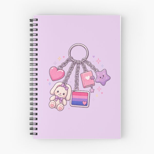 Item preview, Bisexual Keychain  designed and sold by BritPoPBrat.