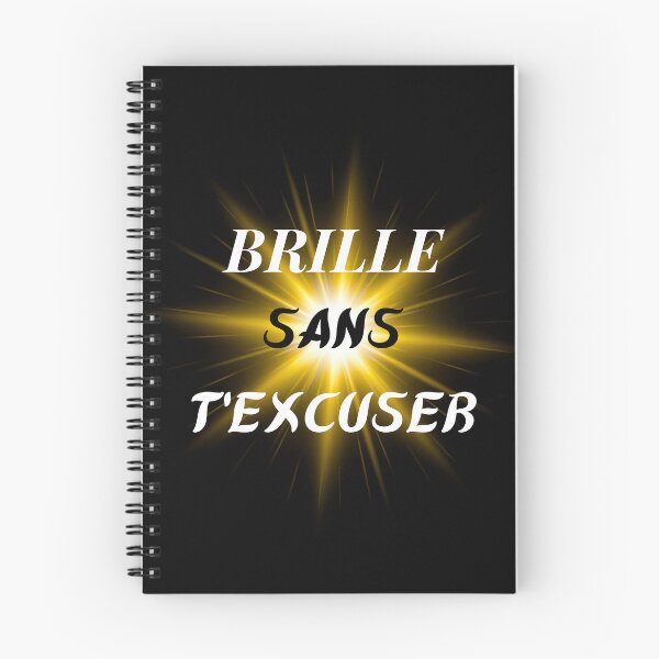 Item preview, "Brilla sin disculparte" – Frase motivacional y resplandor dorado designed and sold by DIAMVERA.