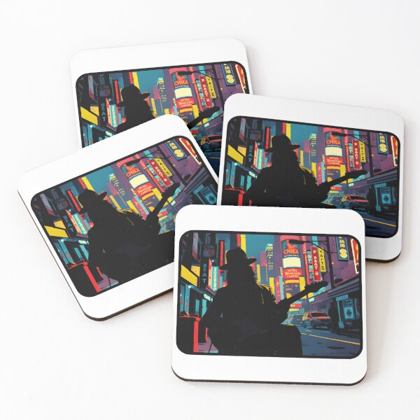 Item preview, Neon blues night  designed and sold by Daniela`s shop.