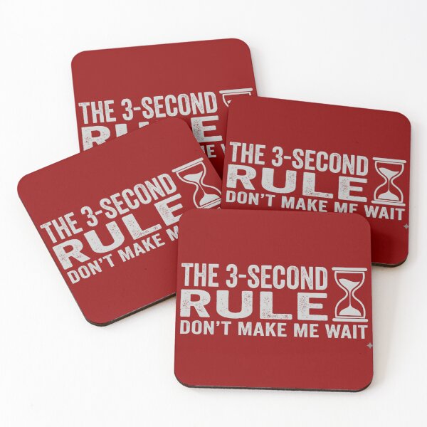 Item preview, The 3-Second Rule - Don't Make Me Wait designed and sold by ToporArt.