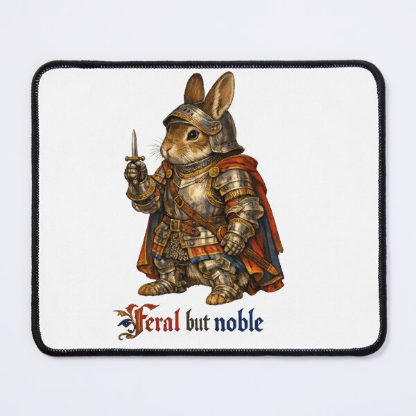 Item preview, Rabbit Knight in Armor designed and sold by jgvisualarts.