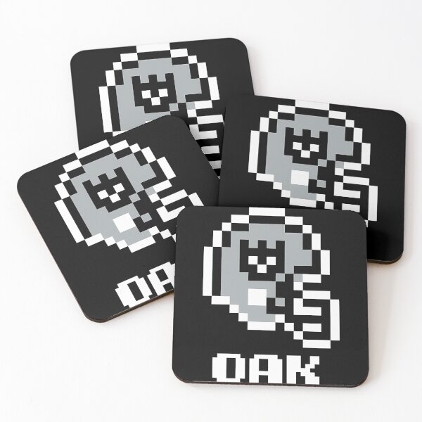 Item preview, Oakland Raiders (8-bit Football Helmet Only)  designed and sold by Tehillah-Wear.