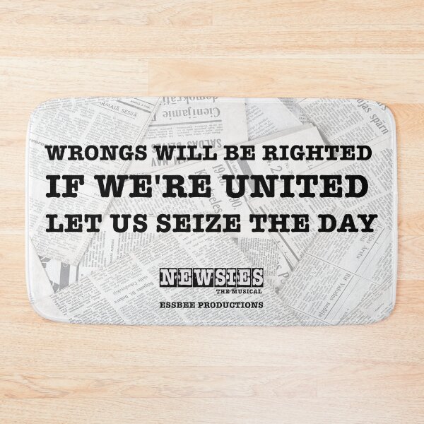 Item preview, Seize The Day - Newsies Musical Protest Sign designed and sold by EssbeePrdctns.