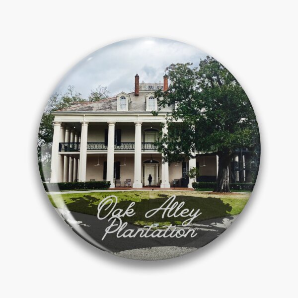 Item preview, Oak Alley Plantation Cursive Caption (Design 2) designed and sold by GhostlyWorld.