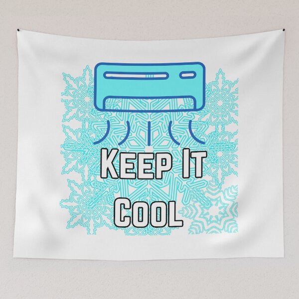 Item preview, Keep It Cool Aesthetic Typography Design | Chill Vibes Minimal Quote Art | Relaxed Lifestyle Streetwear Graphic designed and sold by Anasalseady.