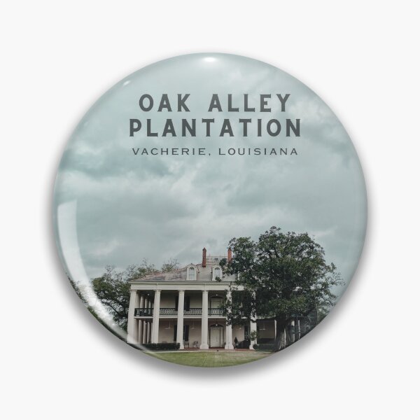 Item preview, Oak Alley Plantation (Vacherie, Lousiana) Bold Poster Style designed and sold by GhostlyWorld.