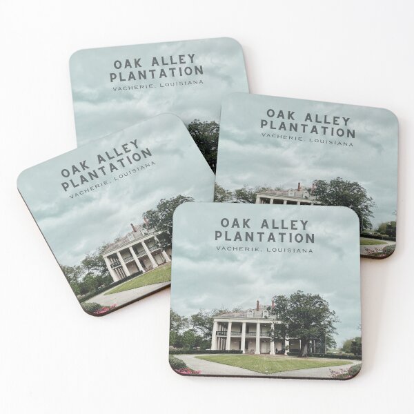 Item preview, Oak Alley Plantation (Vacherie, Lousiana) Bold Poster Style designed and sold by GhostlyWorld.