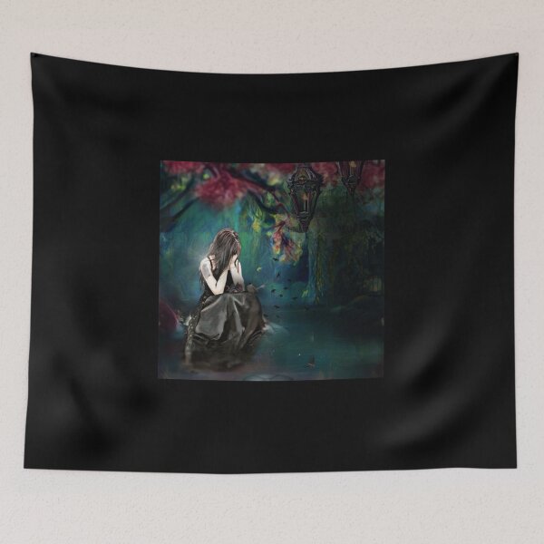 Item preview, She Carries the Silence designed and sold by ArtbyValks.