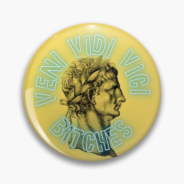 Item preview, Caesar Veni Vidi Vici yellow designed and sold by AncHist101.