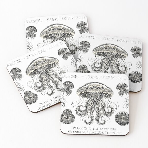Item preview, Ernst Haeckel: Discomedusae - Vintage Marine Biology Illustration (Pure Art Print) designed and sold by GreatPeopleMind.