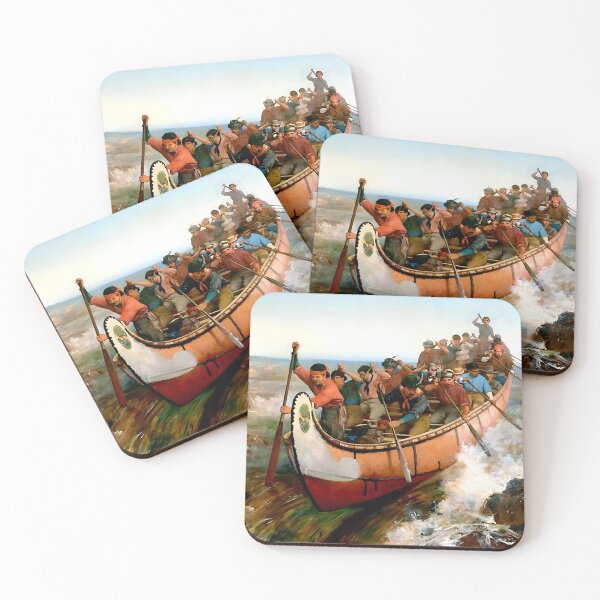 Item preview, Shooting the Rapids - Frances Anne Hopkins  designed and sold by Jon-Baran.