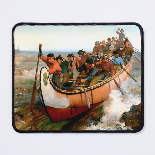 Item preview, Shooting the Rapids - Frances Anne Hopkins  designed and sold by Jon-Baran.