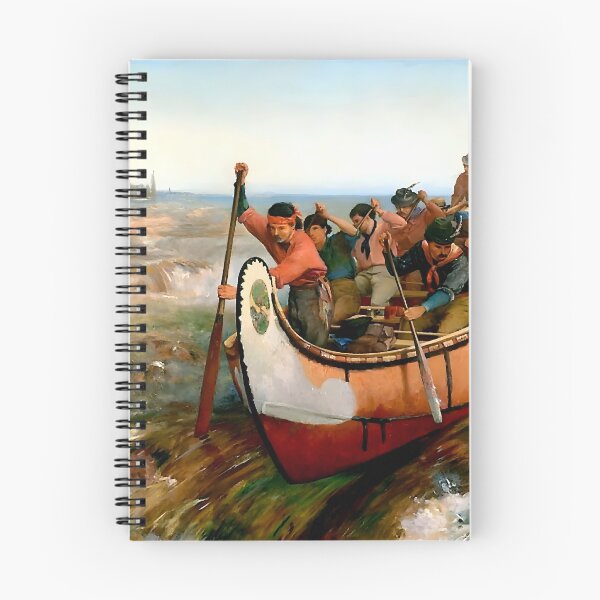 Item preview, Shooting the Rapids - Frances Anne Hopkins  designed and sold by Jon-Baran.