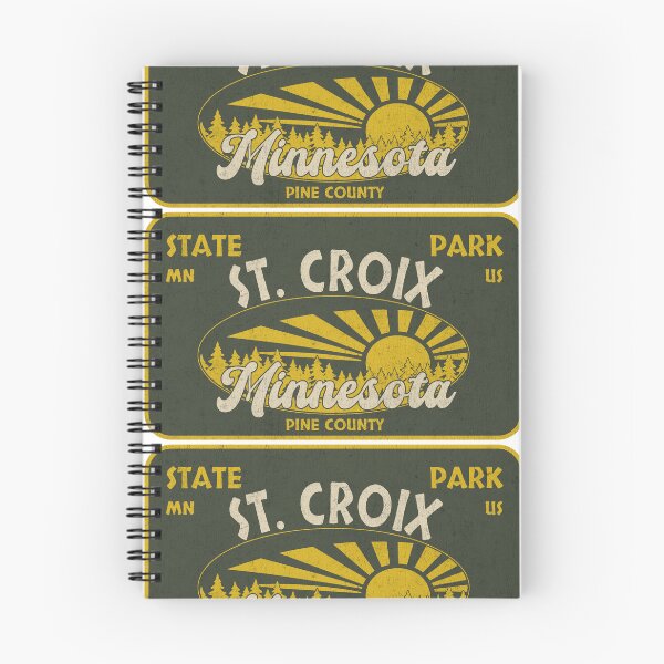 Item preview, St. Croix State Park, Pine County, Minnesota, badge design designed and sold by Wanderful-roads.