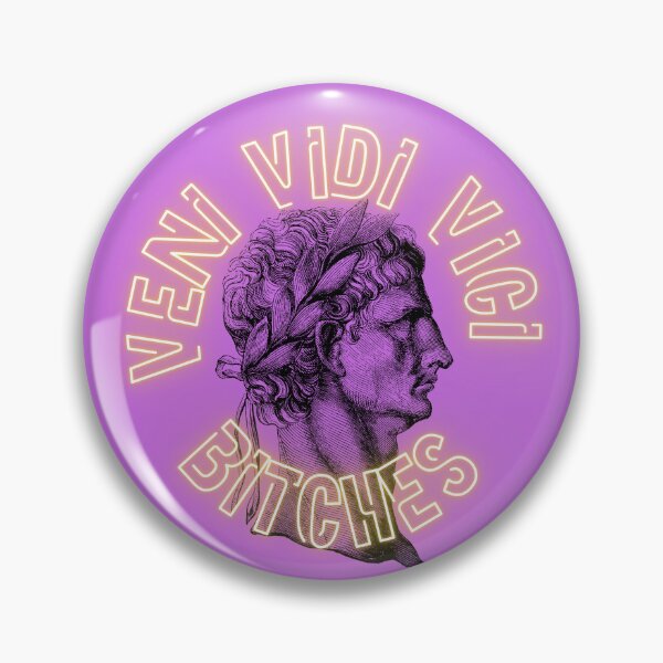 Item preview, Caesar Veni Vidi Vici purple designed and sold by AncHist101.