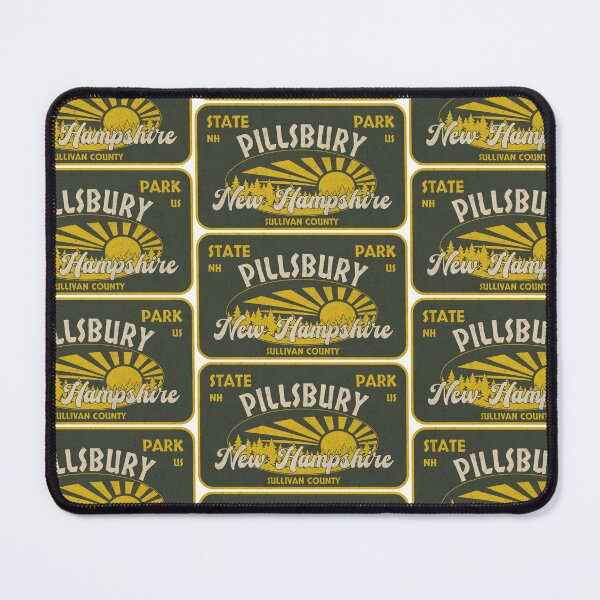 Item preview, Pillsbury State Park, Sullivan County, New Hampshire, badge design designed and sold by Wanderful-roads.