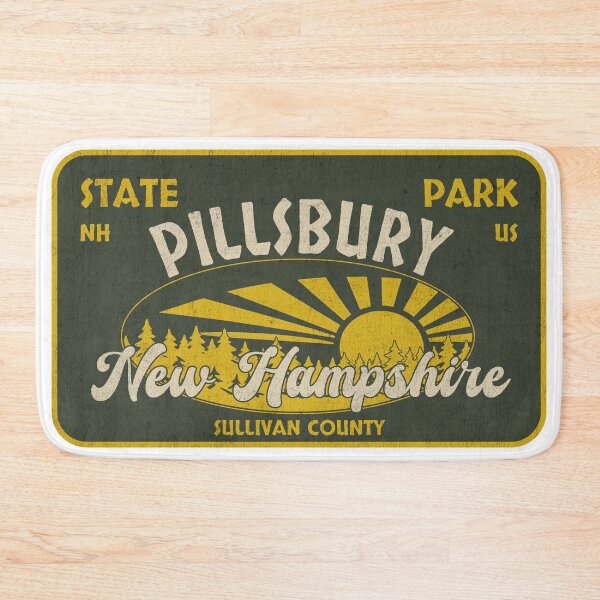 Item preview, Pillsbury State Park, Sullivan County, New Hampshire, badge design designed and sold by Wanderful-roads.