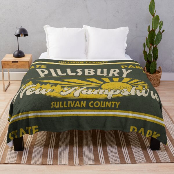 Item preview, Pillsbury State Park, Sullivan County, New Hampshire, badge design designed and sold by Wanderful-roads.