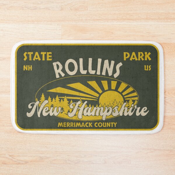 Item preview, Rollins State Park, Merrimack County, New Hampshire, badge design designed and sold by Wanderful-roads.