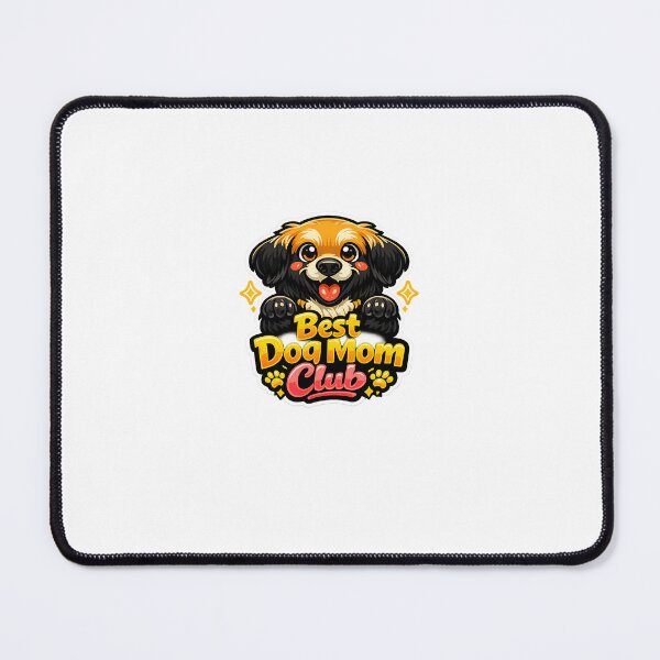 Item preview, Best Dog Mom Club – Cute Puppy Design designed and sold by MoodPrintssCo.