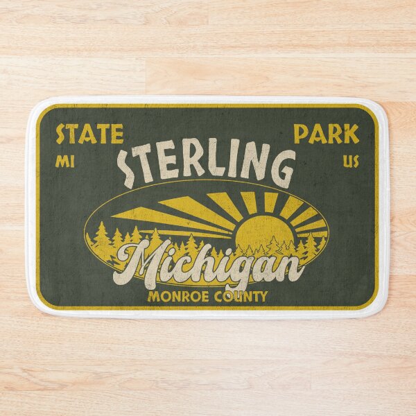 Item preview, Sterling State Park, Monroe County, Michigan, badge design designed and sold by Wanderful-roads.