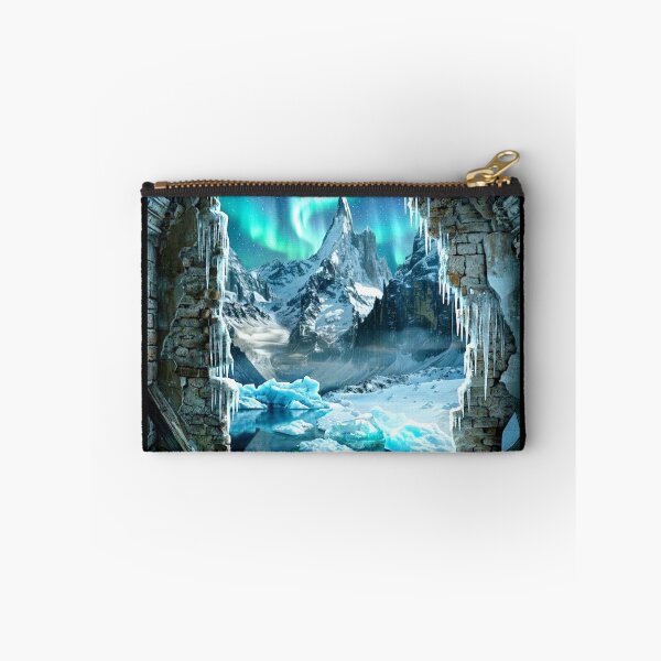 Item preview, surreal landscape ice mountains wall breakthrough dream inner life designed and sold by G-M-Designs.