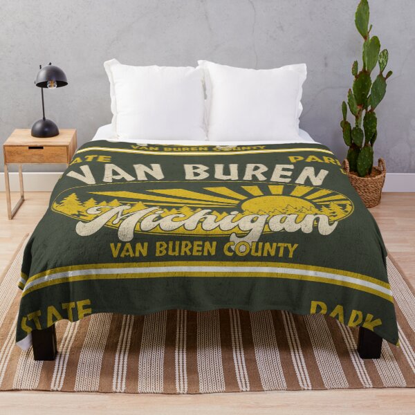 Item preview, Van Buren State Park, Van Buren County, Michigan, badge design designed and sold by Wanderful-roads.