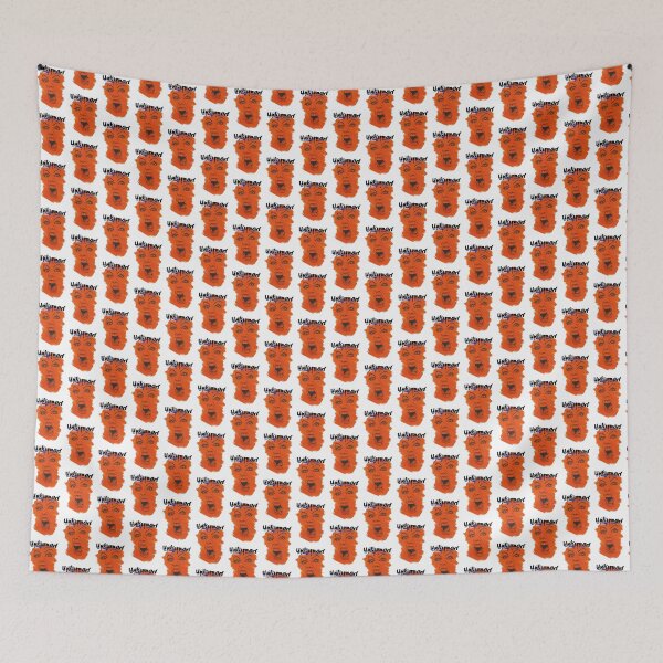 Item preview, Untamed – Orange Minimalist Face with Wild Expression designed and sold by RennerRangel.