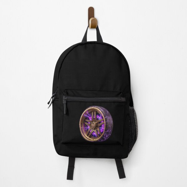 Item preview, Neon Purple Lightning Wheel - Custom JDM Car Art designed and sold by Basnour.