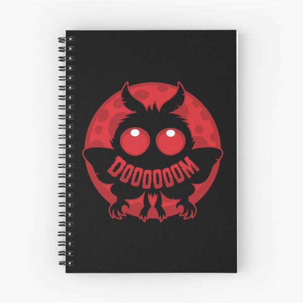 Item preview, Mini Moonlit Mothman of DOOOOOOM designed and sold by fizzgig.