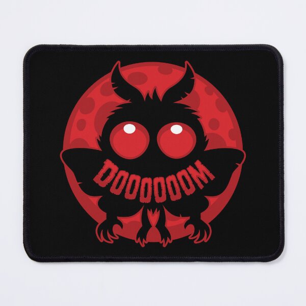 Item preview, Mini Moonlit Mothman of DOOOOOOM designed and sold by fizzgig.
