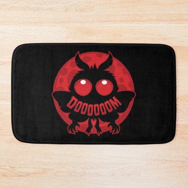 Item preview, Mini Moonlit Mothman of DOOOOOOM designed and sold by fizzgig.