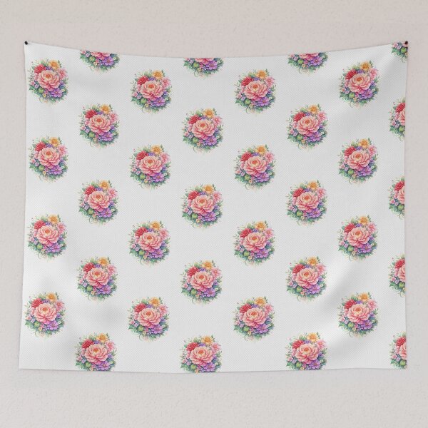 Item preview, Radiant Blooming Floral Harmony Design designed and sold by CrownedCreatives.
