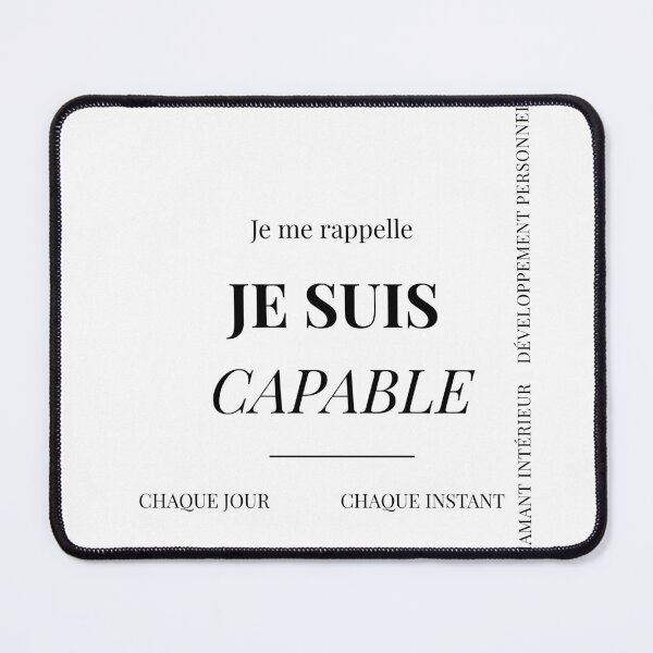Item preview, "I am capable" – Positive Affirmation & Personal Development designed and sold by DIAMVERA.