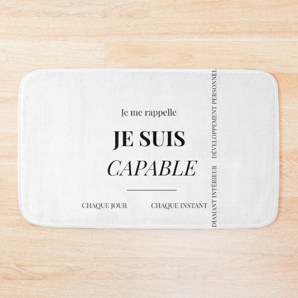 Item preview, "I am capable" – Positive Affirmation & Personal Development designed and sold by DIAMVERA.