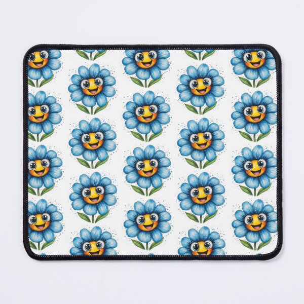 Item preview, Blue Daisy Smile Series #1 designed and sold by Poppflix-TM.
