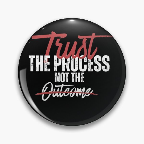 Item preview, Trust The Process Not The Outcome T-Shirt | Motivational Quote Graphic | Success Mindset Design designed and sold by PixelVibe Art.