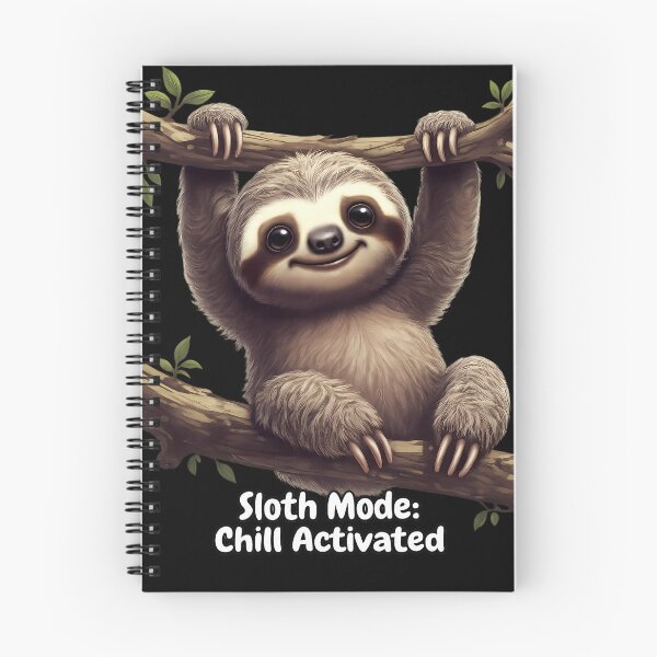 Item preview, Sloth Mode Chill Activated Sweatshirt designed and sold by Cat-butt-shirts.